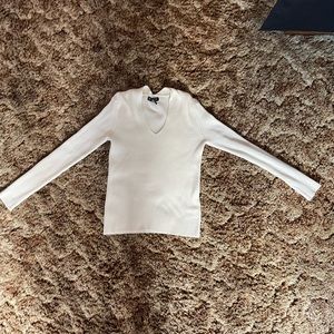 Women’s New York & company size large cream sweater